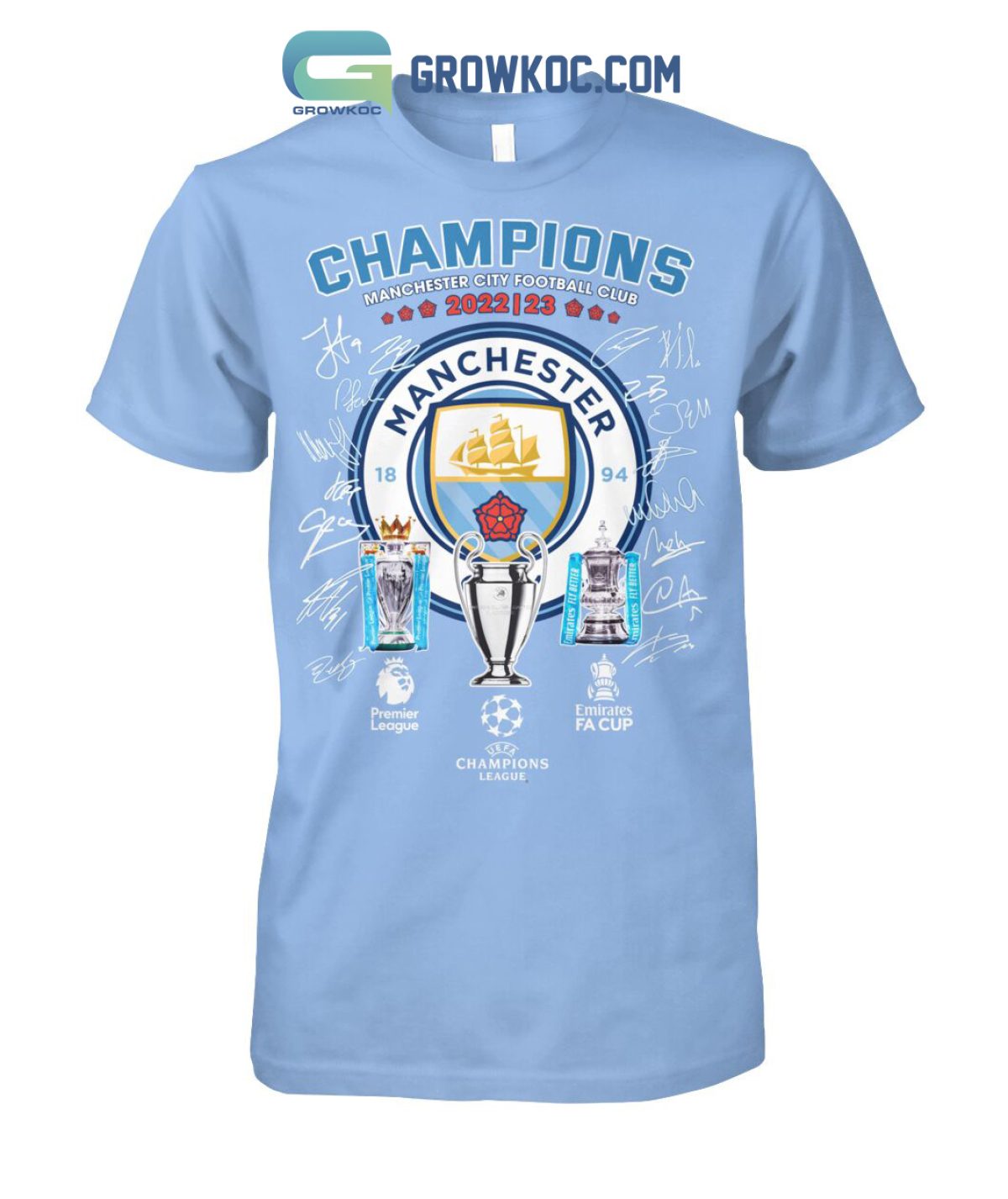 man city champions t shirt