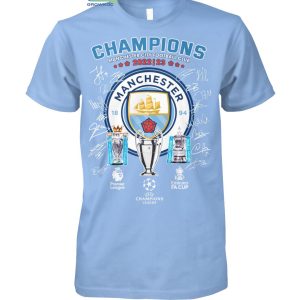 Manchester City Champions League Winner 2023 T Shirt