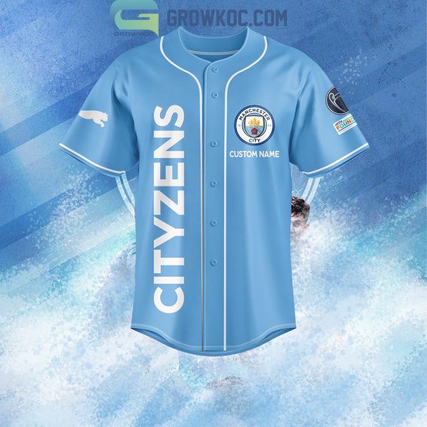 Manchester City Istanbul 2023 Final Champions Personalized The Citizens Baseball Jersey