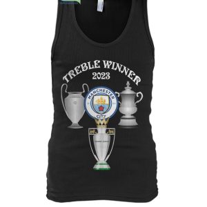 Manchester City The Treble Champions 2023 T Shirt