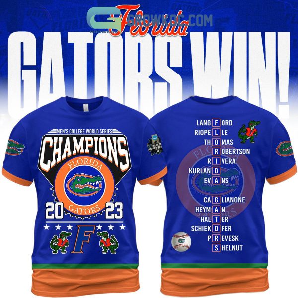 Men’s College World Series Champions 2023 Florida Gators Hoodie T Shirt
