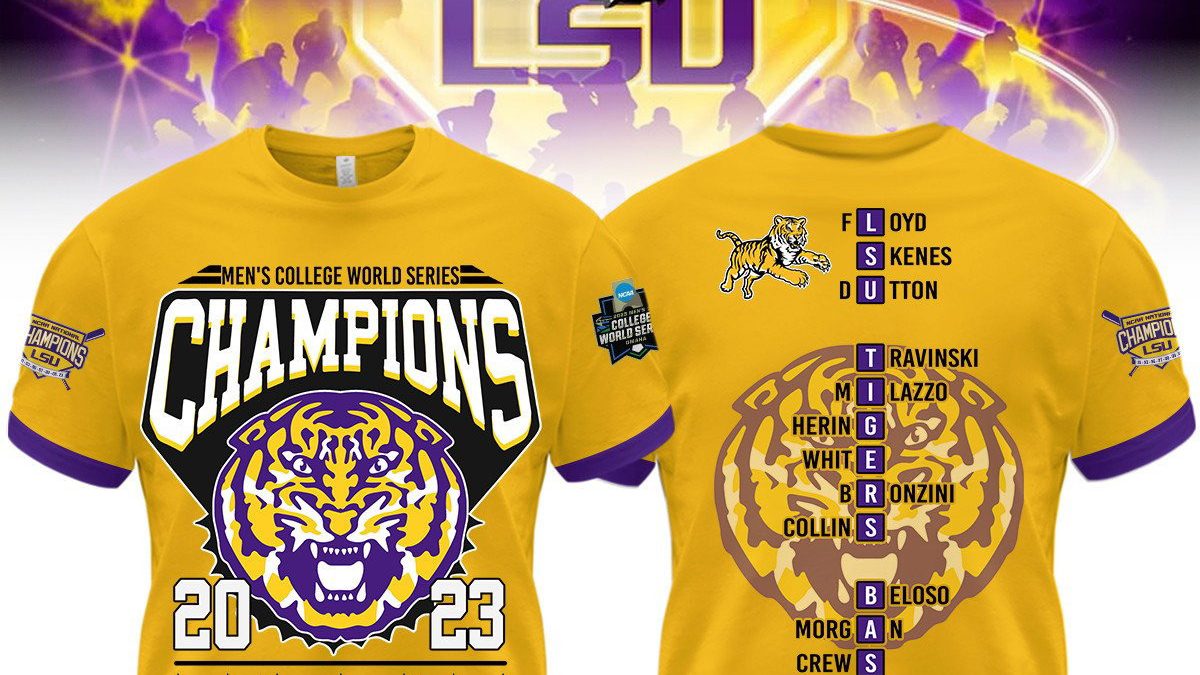 Men's Black LSU Tigers 2019 SEC Football Champions Recap T-Shirt