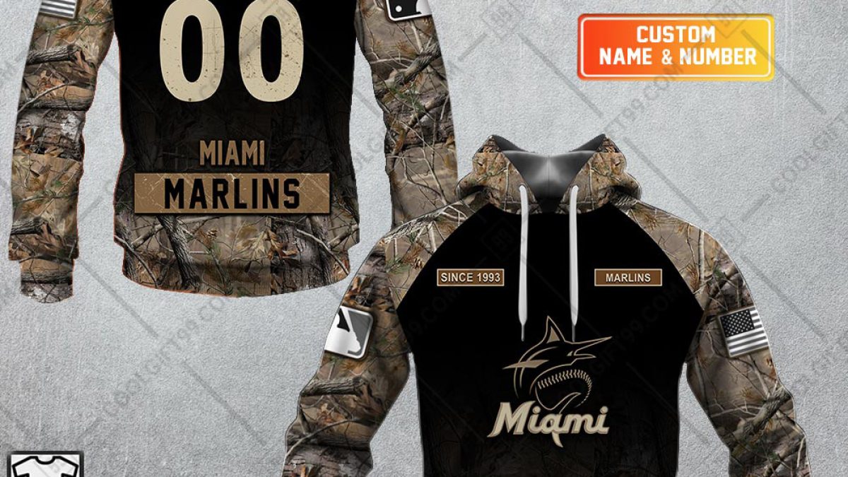 Miami Marlins MLB Personalized Palm Tree Hawaiian Shirt - Growkoc