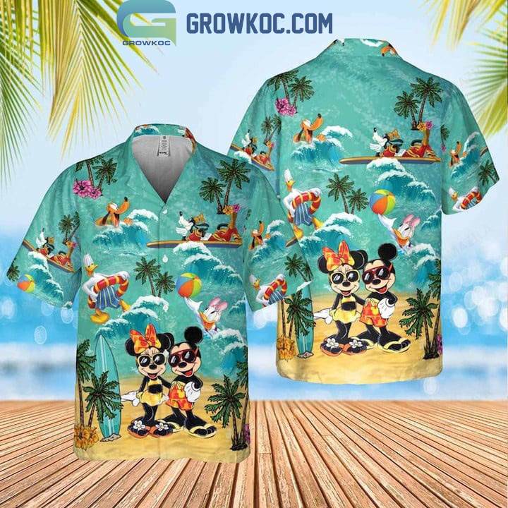 Mickey Minnie Mouse Walt Disney Hawaiian Shirt