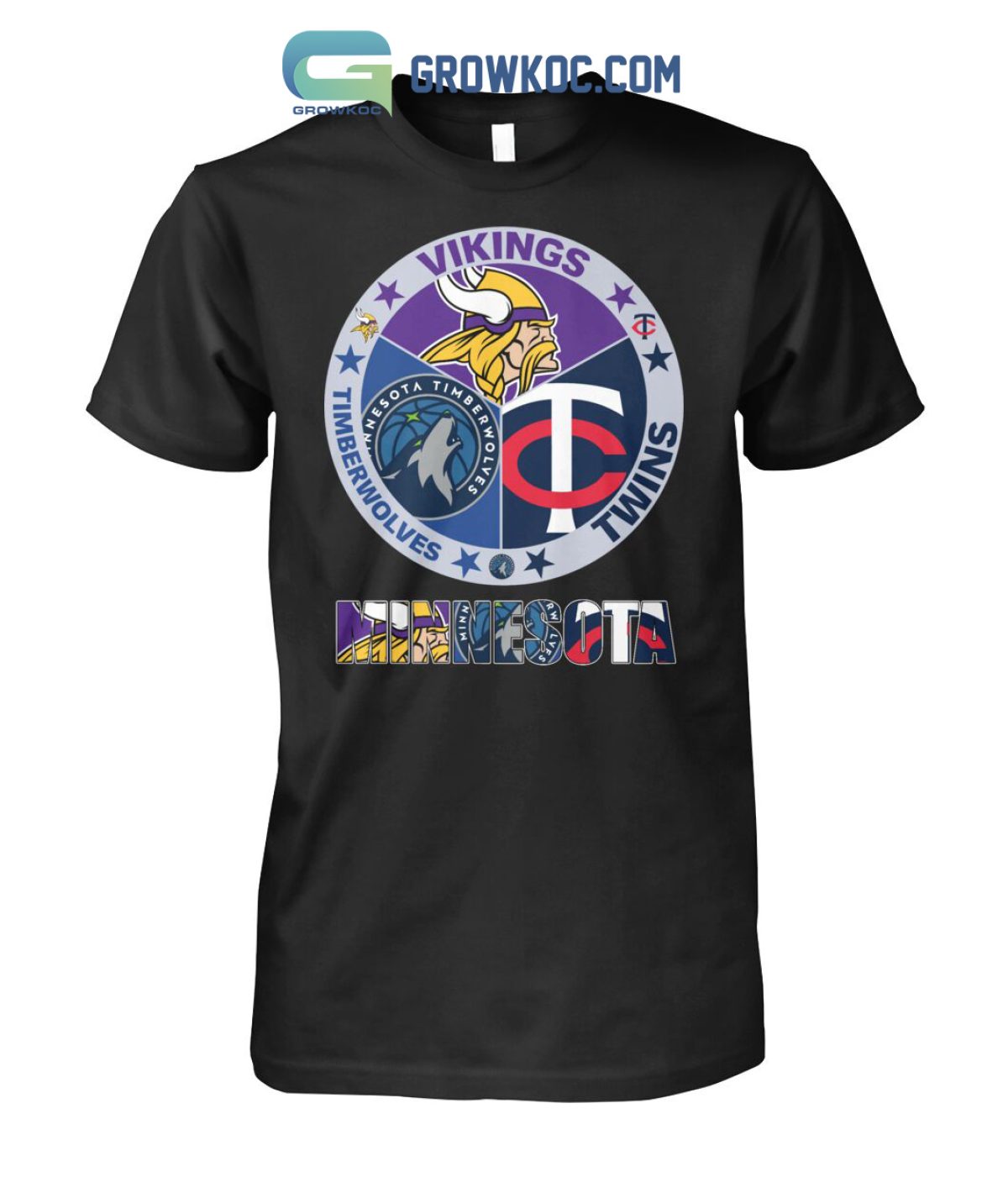 Unisex Vintage Minnesota Vikings Jersey Tee USA - The Vintage Twin