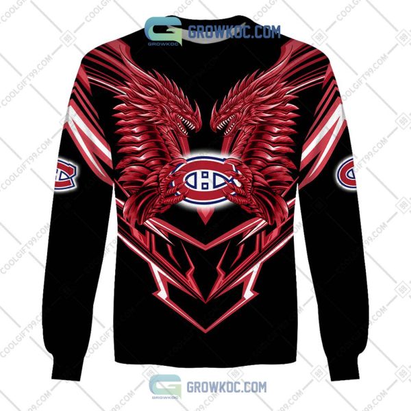 Montreal Canadiens NHL Personalized Dragon Hoodie T Shirt