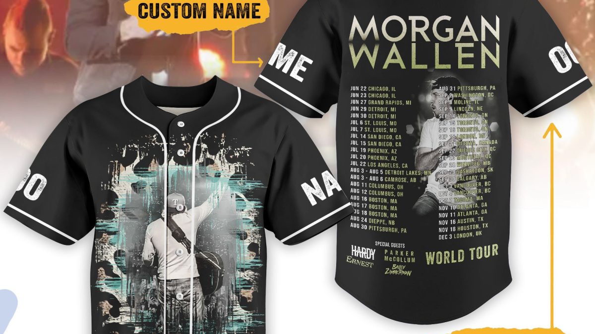 Morgan Wallen Good Girls Gone Missin Personalized Baseball Jersey - Growkoc