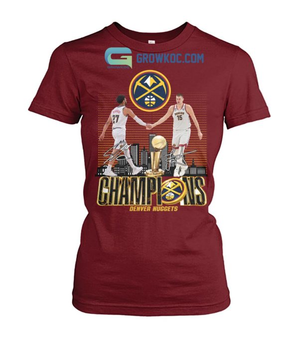 Murray Jokic MVP NBA Champions Denver Nuggets 2023 T Shirt