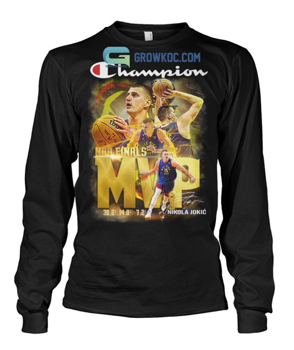 NBA Finals Champion Nikola Jokic Denver Nuggets T Shirt