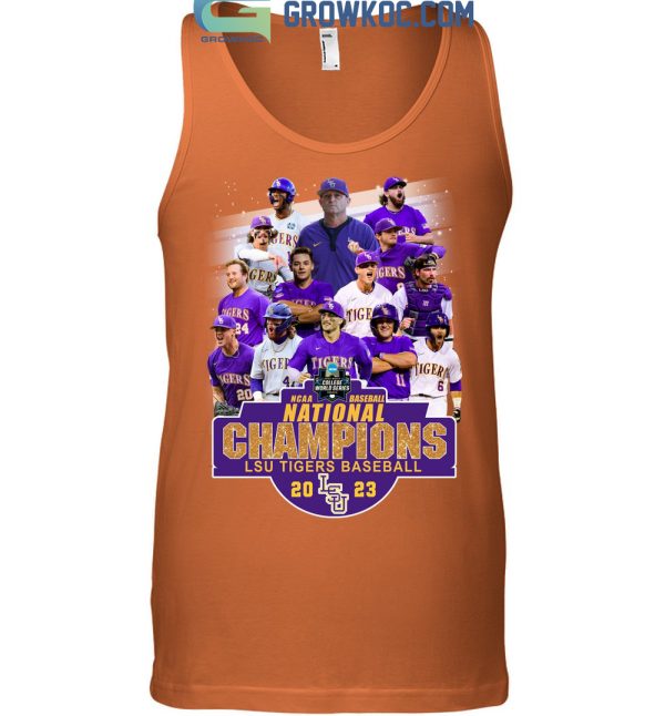 NCAA Baseball National Champions LSU Tigers Baseball 2023 T Shirt