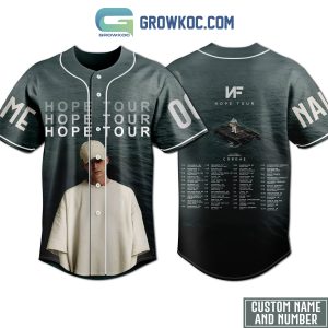 NF Hope Tour 2023 Personalized Baseball Jersey