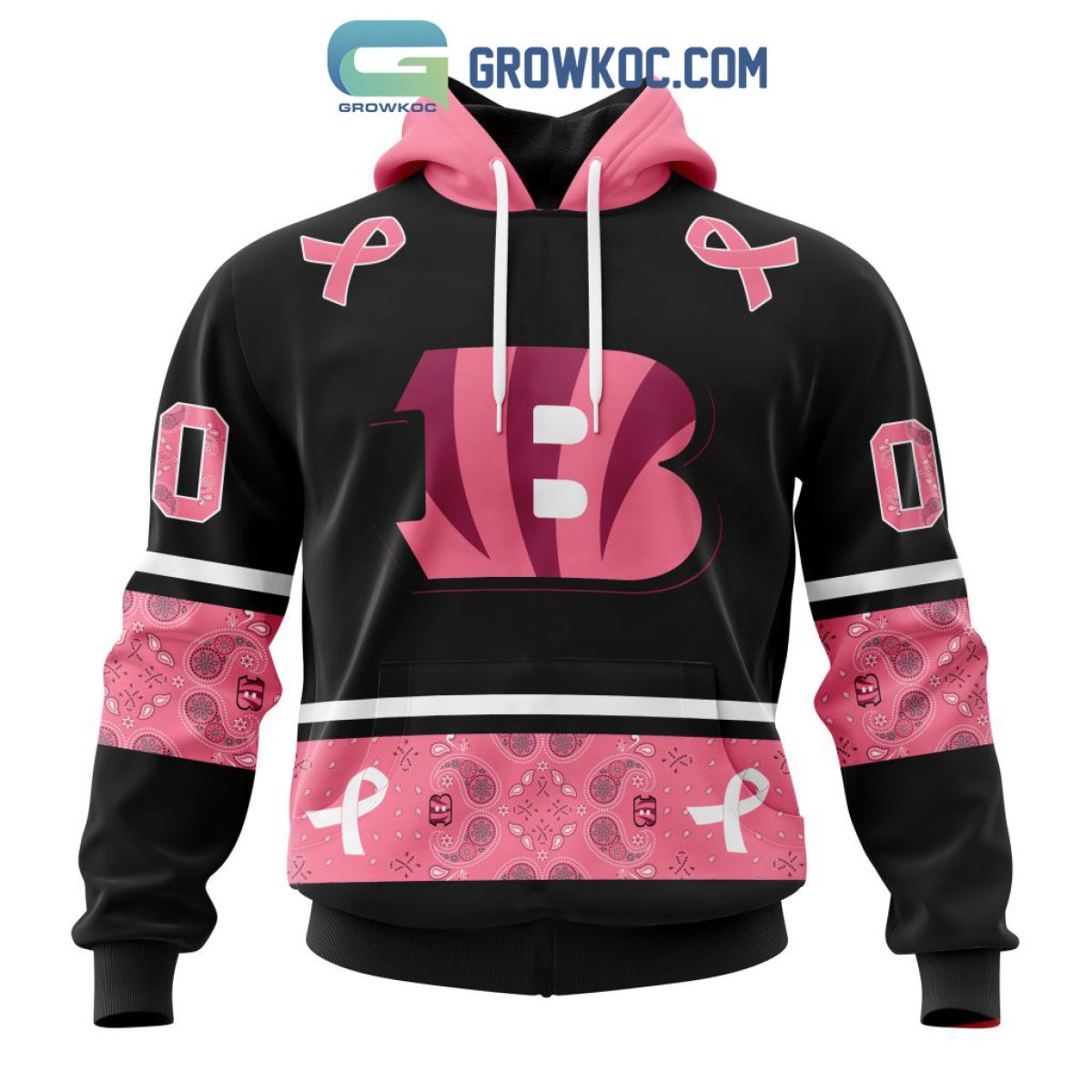 Cincinnati Bengals I Wear Pink For Breast Cancer Awareness Shirt, hoodie,  sweater, long sleeve and tank top