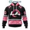 NFL Los Angeles Chargers Personalized Special Design Paisley Design We Wear Pink Breast Cancer Hoodie T Shirt