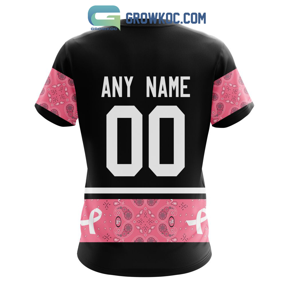 NFL San Francisco 49ers Personalized Special Design Paisley Design We Wear  Pink Breast Cancer Hoodie T Shirt - Growkoc