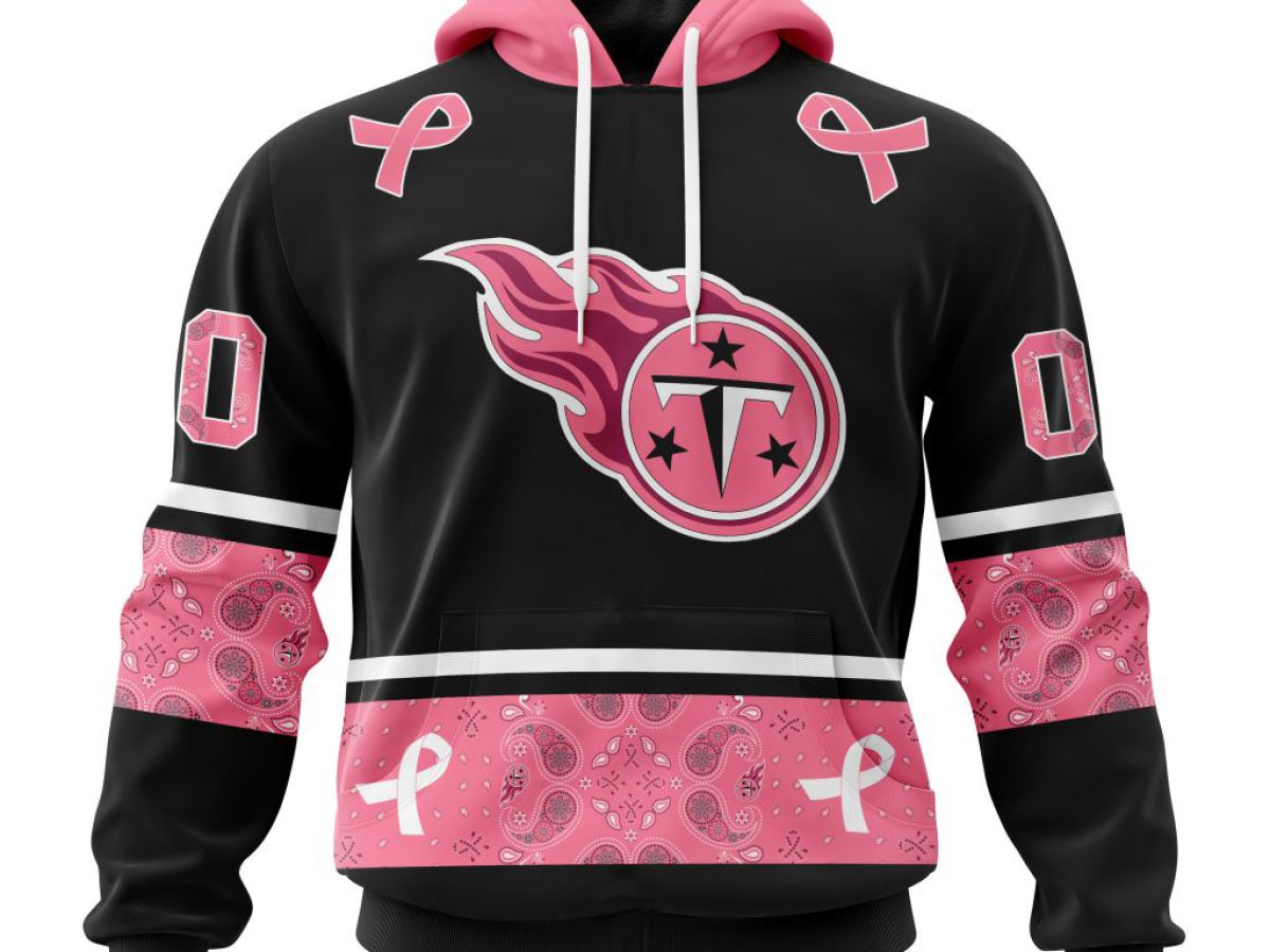 BEST NFL Tennessee Titans, Specialized Design I Pink I Can! Fearless Again  Breast Cancer 3D Hoodie