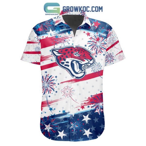 NFL Jacksonville Jaguars Special Design For Independence Day 4th Of July Hawaiian Shirt