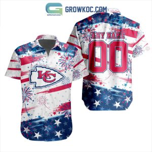 NFL Kansas City Chiefs Special Design For Independence Day 4th Of July Hawaiian Shirt