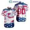NFL Los Angeles Chargers Special Design For Independence Day 4th Of July Hawaiian Shirt