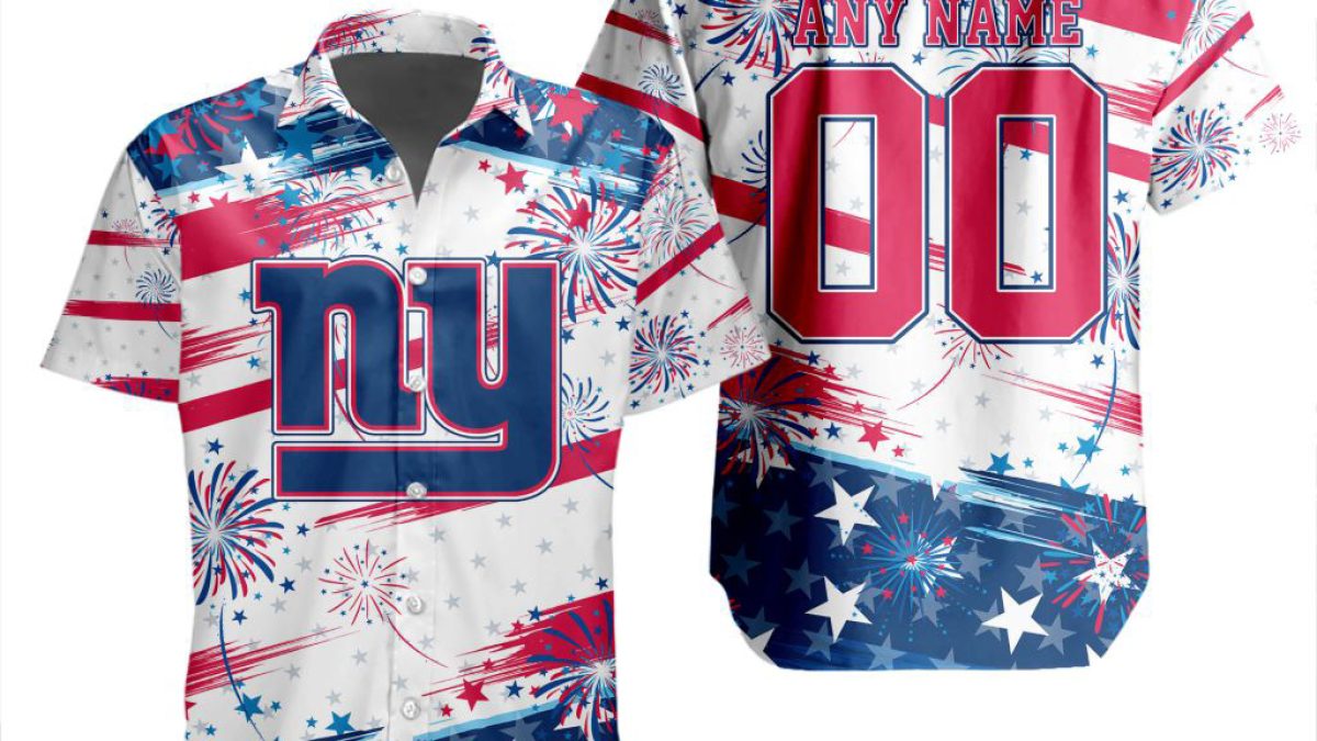 New York Giants NFL Hawaiian Shirt Independence Day Shirt For Men Women -  Freedomdesign