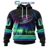 NHL Arizona Coyotes Personalized Special Design With Northern Lights Hoodie T Shirt