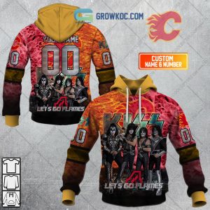 Calgary Flames Special Santa Claus Christmas Is Coming Personalized Hoodie T Shirt