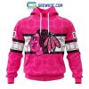 NHL Carolina Hurricanes Personalized Special Design I Pink I Can In October We Wear Pink Breast Cancer Hoodie T Shirt
