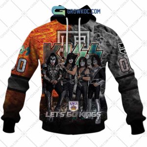 NHL Los Angeles Kings Personalized Let’s Go With Kiss Band Hoodie T Shirt