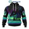 NHL Nashville Predators Personalized Special Design With Northern Lights Hoodie T Shirt