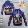 NHL New York Rangers Personalized Collab With Kiss Band Hoodie T Shirt