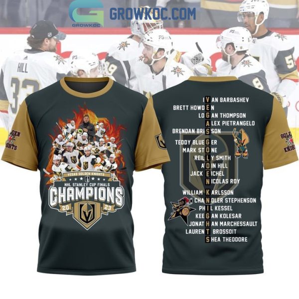 NHL Stanley Cup Champions 2023 Vegas Golden Knight Hoodie T Shirt