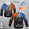 NHL Toronto Maple Leafs Personalized Let’s Go With Kiss Band Hoodie T Shirt
