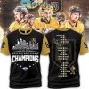 2023 Vegas Golden Knights Western Conference Champions Gold Hoodie T Shirt