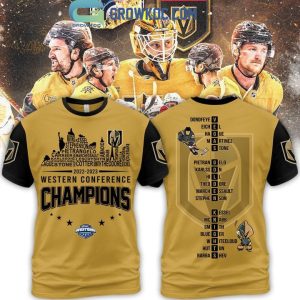 NHL Vegas Golden Knights Champions Gold Hoodie T Shirt
