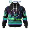 NHL Washington Capitals Personalized Special Design With Northern Lights Hoodie T Shirt