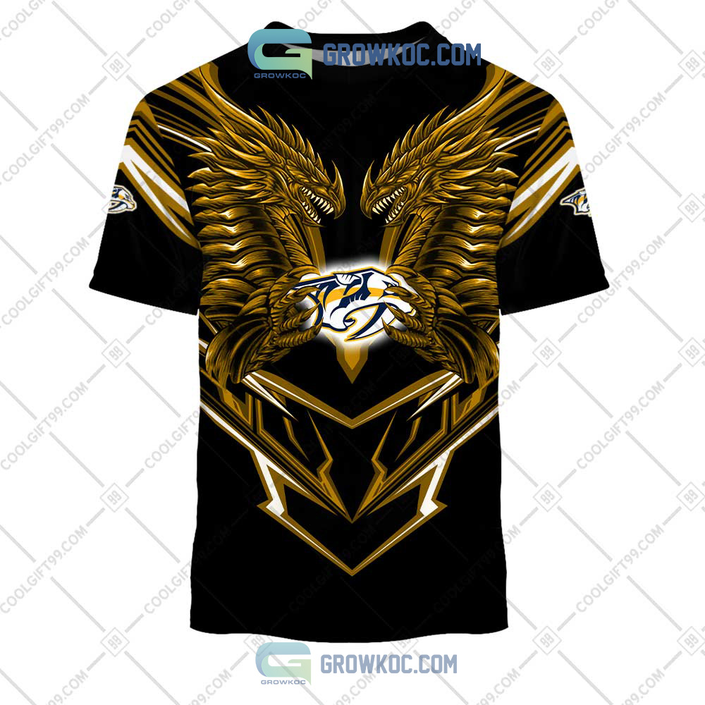Nashville Predators NHL Personalized Dragon Hoodie T Shirt