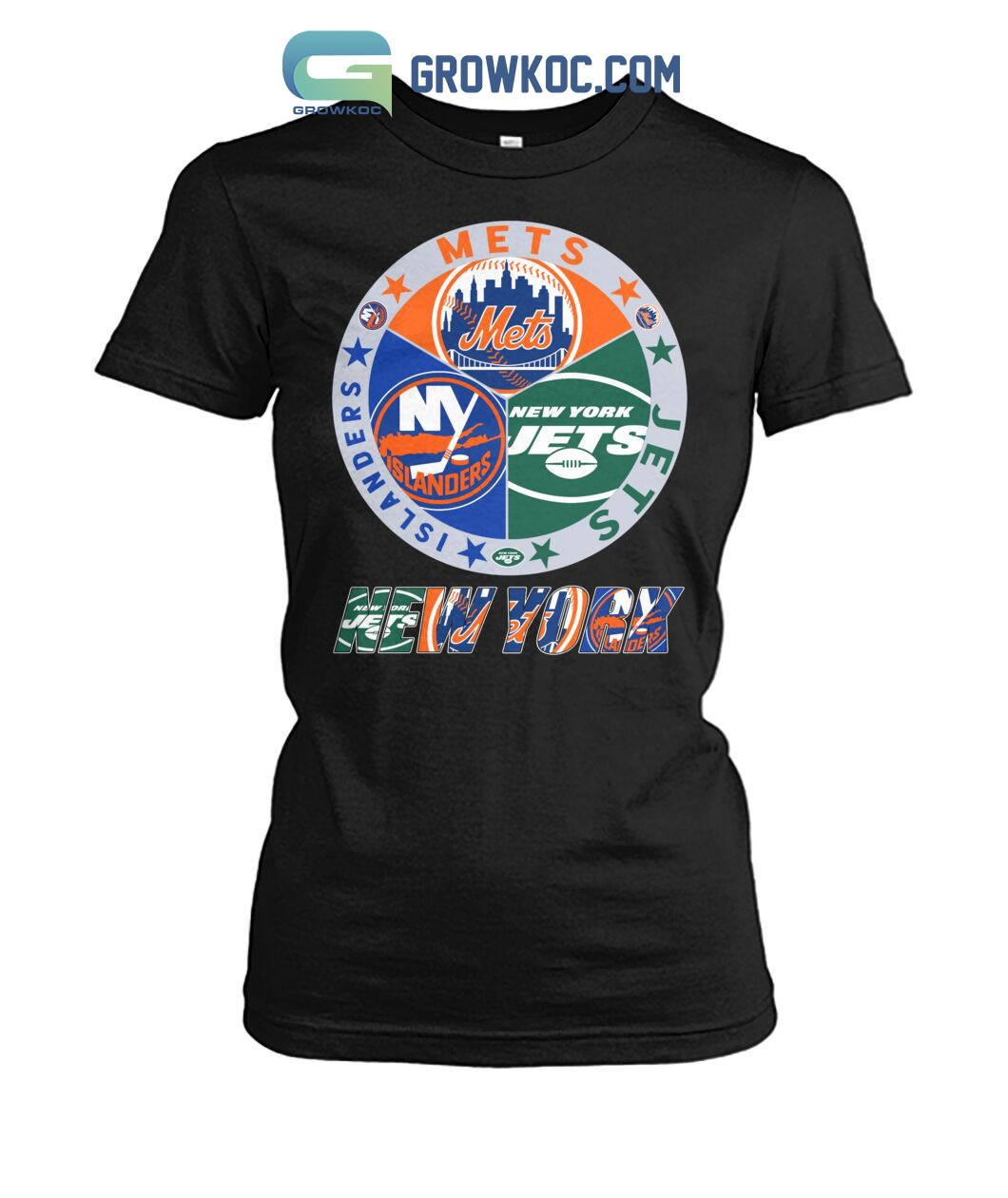 New York Mets Jets Islanders T Shirt