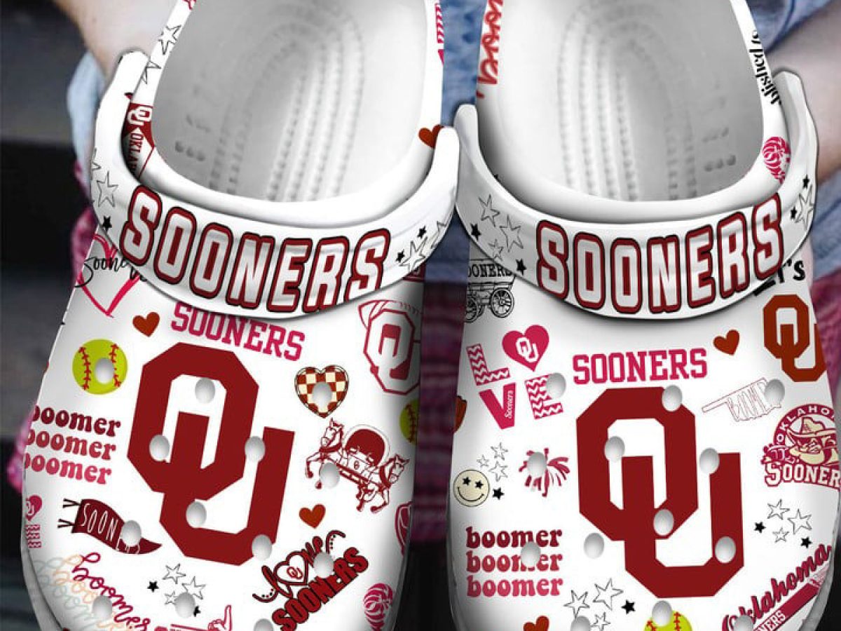 Top-selling Item] Personalized custom name oklahoma sooners crocband crocs  shoes