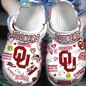 Oklahoma Sooners 2023 Champions White Design Crocs