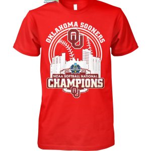Oklahoma Sooners NCAA Softball National Champions 2023 T Shirt