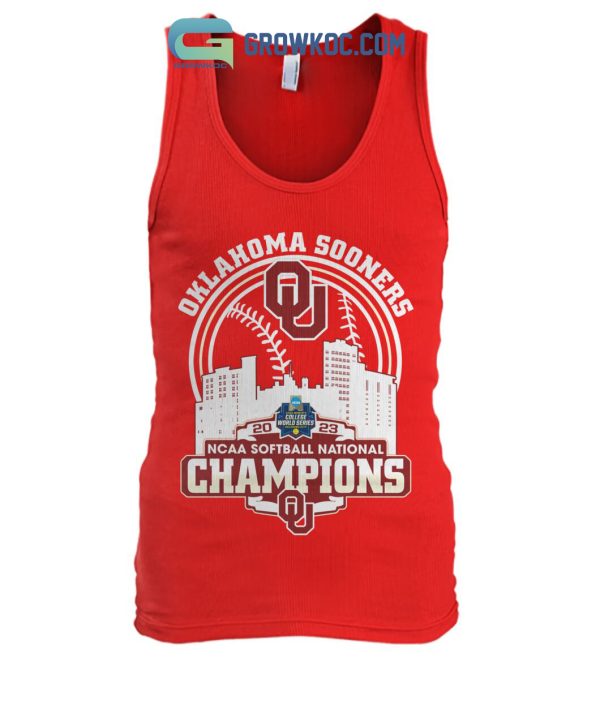 Oklahoma Sooners NCAA Softball National Champions 2023 T Shirt