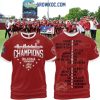 Oklahoma Sooners 2023 NCAA Softball Champions White Design Hoodie T Shirt