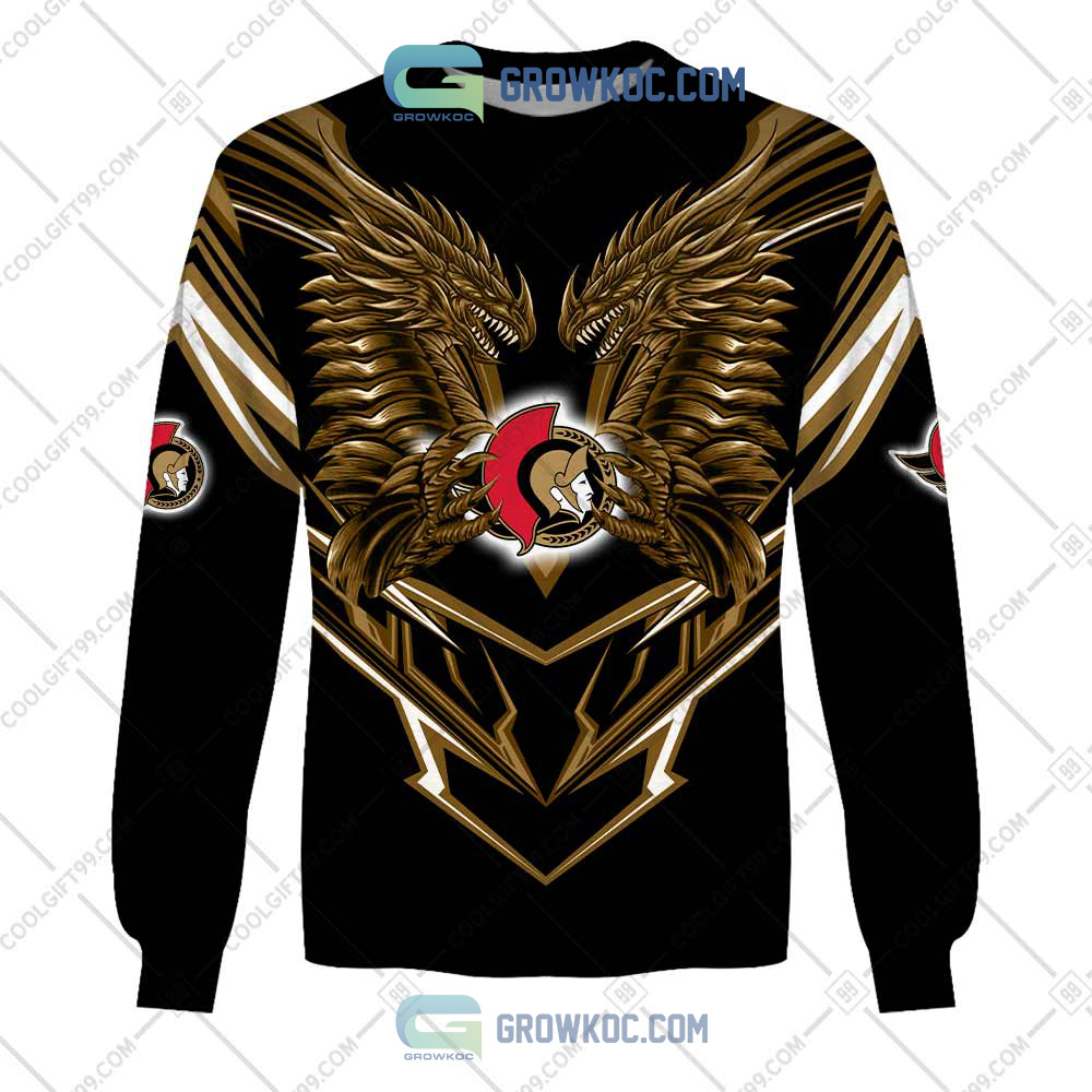 Ottawa Senators NHL Personalized Dragon Hoodie T Shirt
