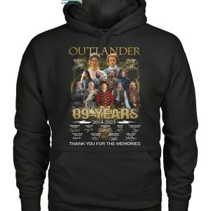 Outlander 09 Years 2014 2023 The Memories T Shirt