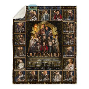 Outlander TV Series Fleece Blanket Quilt