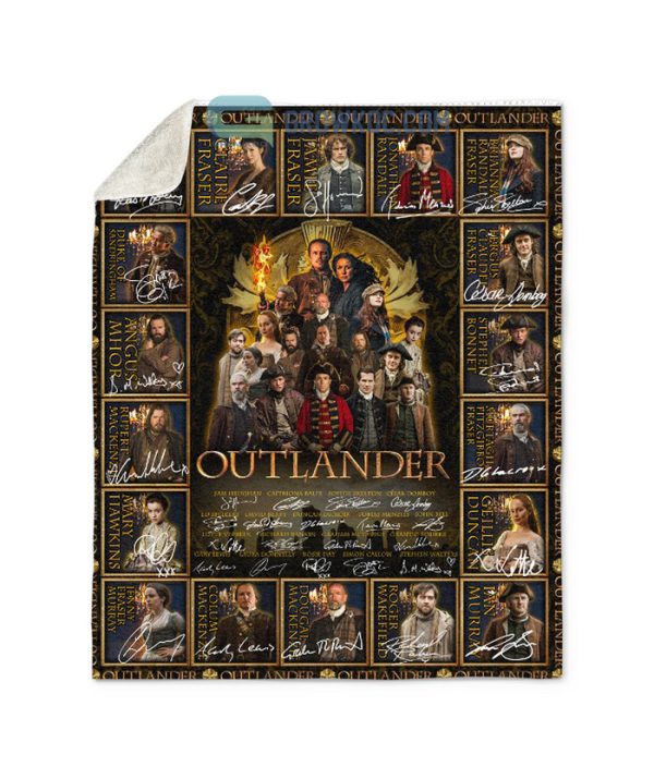 Outlander TV Series Fleece Blanket Quilt