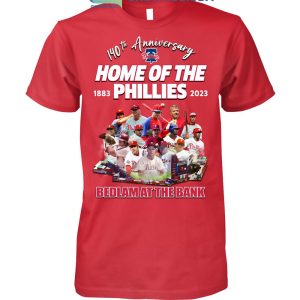 Philadelphia Phillies 140th Anniversary Phillies Citizens Bank Park Stadium 1883 2023 Fleece Blanket Quilt