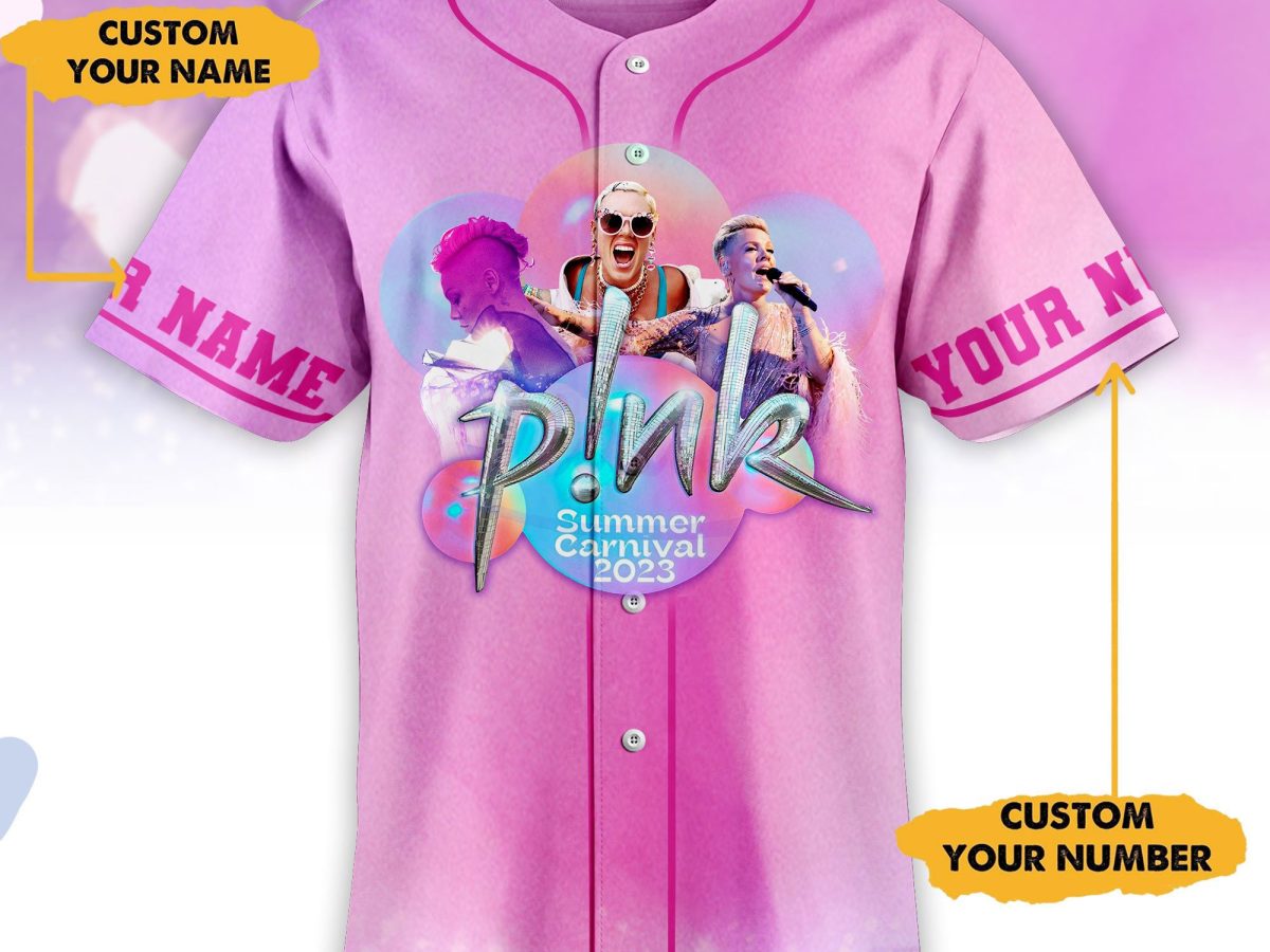 MLB Breast Cancer Awareness Harlem Pink Customizable Baseball Jersey – Gas  Trend