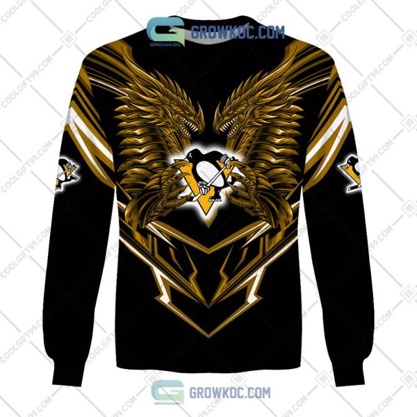 Pittsburgh Penguins NHL Personalized Dragon Hoodie T Shirt