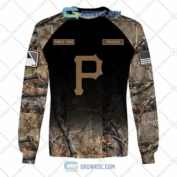 Pittsburgh Pirates MLB Personalized Hunting Camouflage Hoodie T Shirt