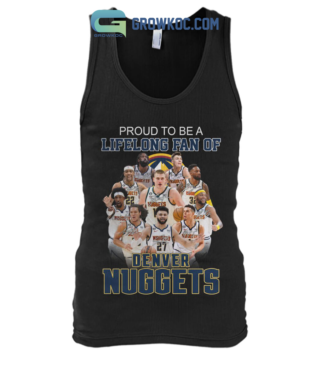 Proud To Be A Lifelong Fan Of Denver Nuggets T-Shirt